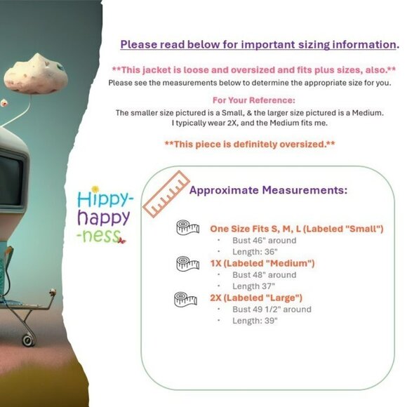 POL Shacket Jacket Oversized Plaid Hoodie Beige Orange Green - Picture 5 of 10